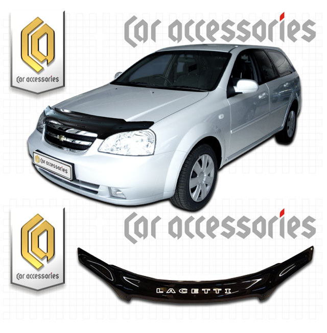 Chevrolet Lacetti седан/universal (2004-) Дефлектор капота (Евро) VAD