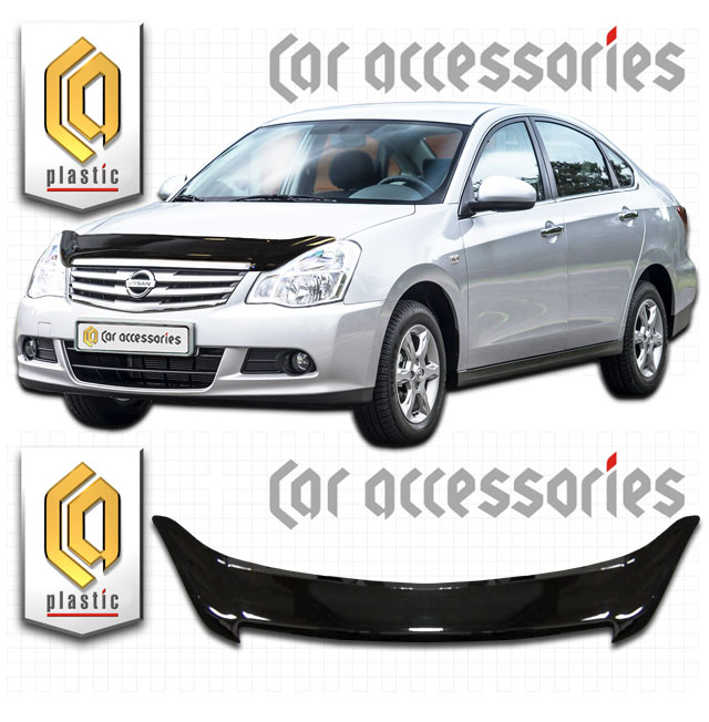 Nissan Bluebird Sylphy (2003-) Дефлектор капота 