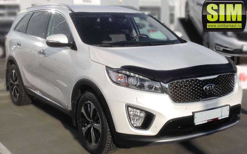 Спойлер капота KIA SORENTO PRIME 2015--г SIM
