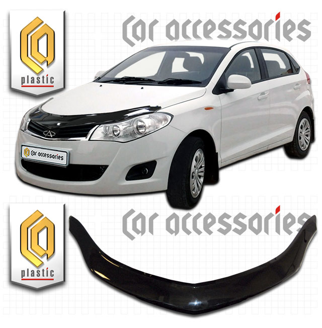 Chery Very (2011-) Дефлектор капота