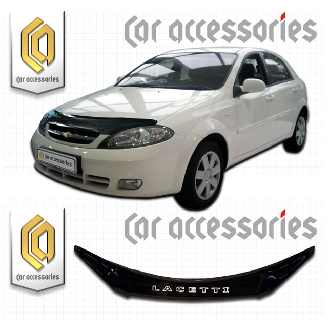 Chevrolet Lacetti hatchback (2004-) Дефлектор капота 
