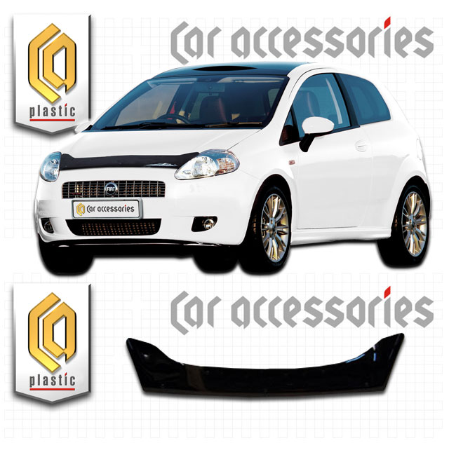 Fiat Punto (2005-) Дефлектор капота 