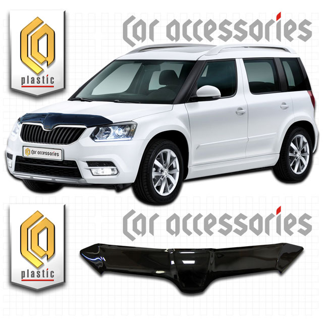 Skoda Yeti (2013-) Дефлектор капота