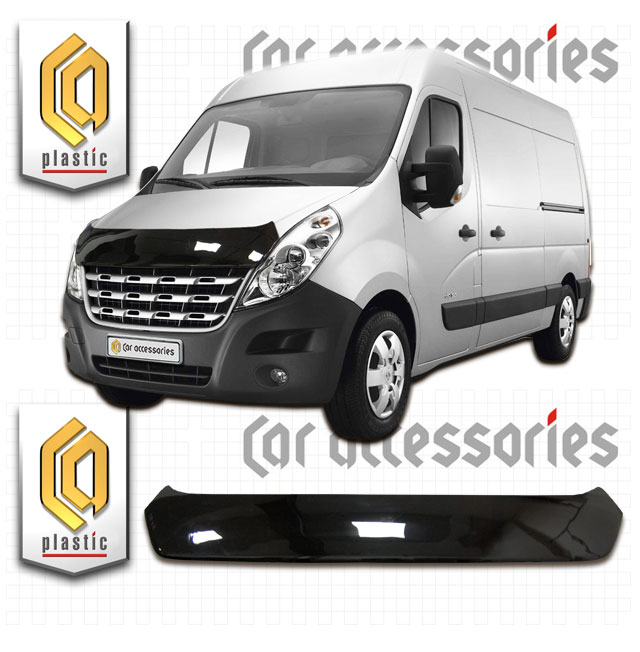 Renault Master (2010-) Дефлектор капота 
