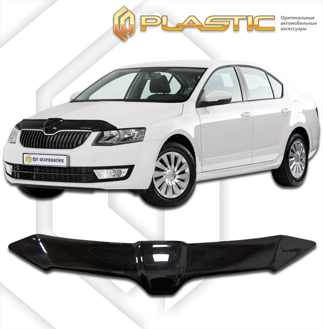 Спойлер капота SKODA OCTAVIA 2013г- Carl Steelman