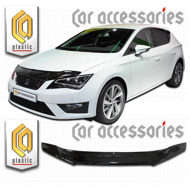 Seat Leon (2012-) Дефлектор капота