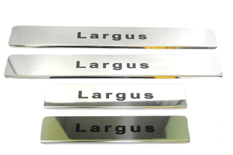 Накладки на пороги Lada Largus