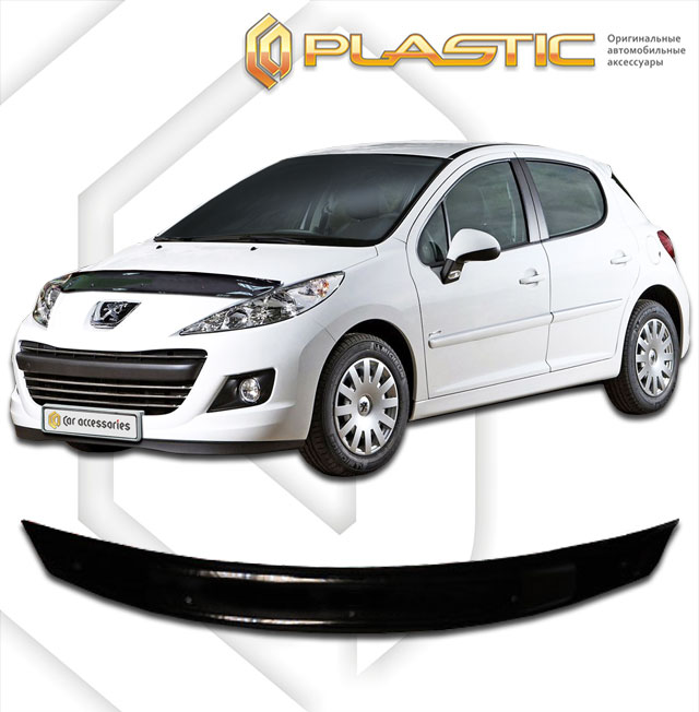 Спойлер капота PEUGEOT 207 2009г- Carl Steelman