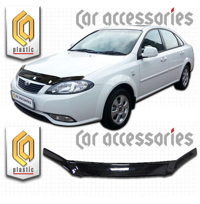 Daewoo Gentra (2013-) Дефлектор капота 