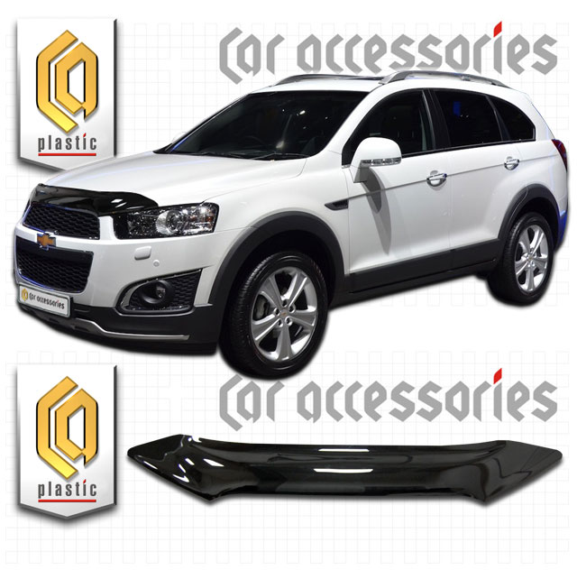 Chevrolet Captiva (2012-) Дефлектор капота 