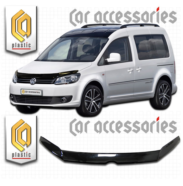 Volkswagen Caddy (2010-) Дефлектор капота 