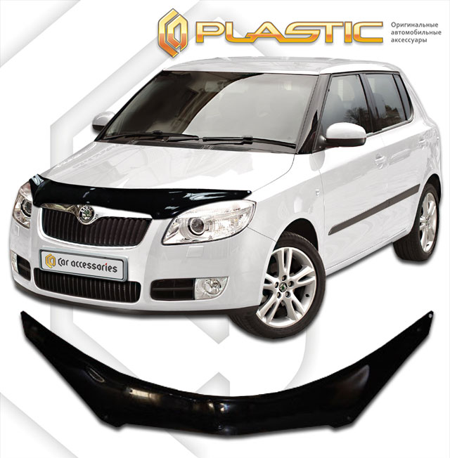 Спойлер капота SKODA FABIA 2007-2014г Carl Steelman