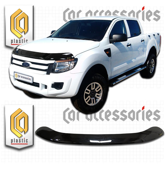 Ford Ranger (2012-) Дефлектор капота 