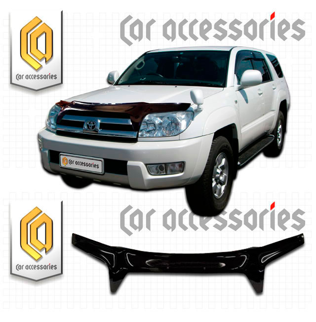 Toyota 4 Runner (2002-2005) Дефлектор капота 