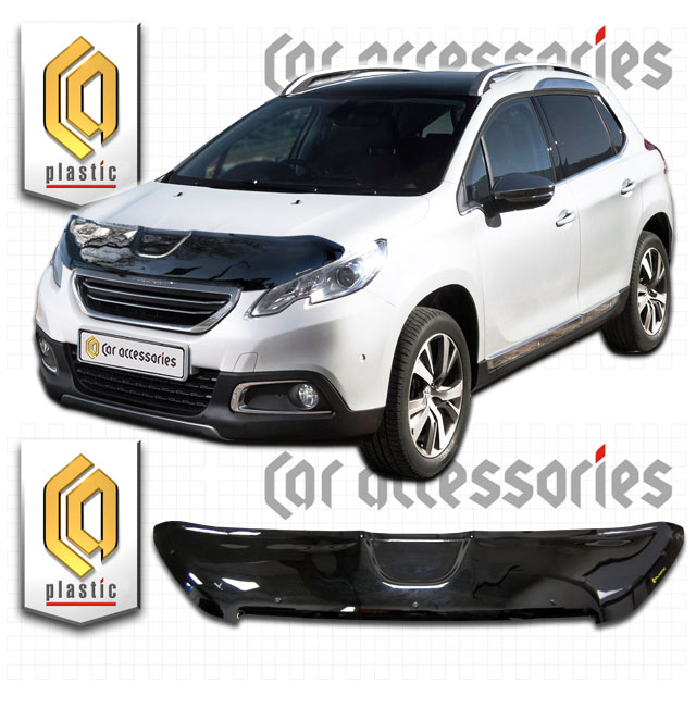 Peugeot 2008 (2014-) Дефлектор капота