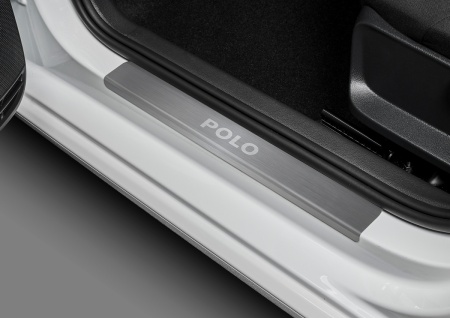 Накладки на пороги VOLKSWAGEN Polo лифтбек 2020~ VAD