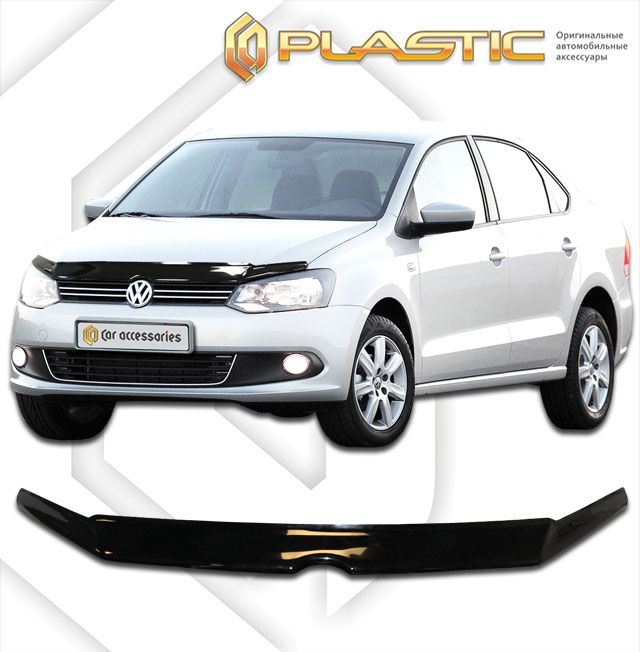 Спойлер капота VOLKSWAGEN POLO 2009-2014г Carl Steelman