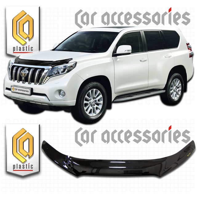 Toyota Land Cruiser Prado150 (2014-) Дефлектор капота 