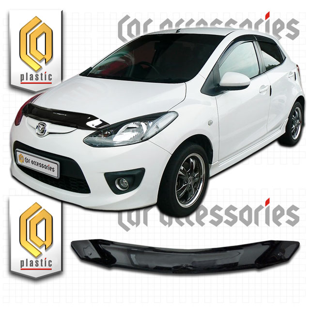 Mazda Demio (2007-) Дефлектор капота 