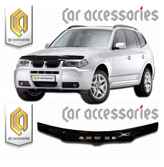 BMW X3 (2003-2010) Дефлектор капота 