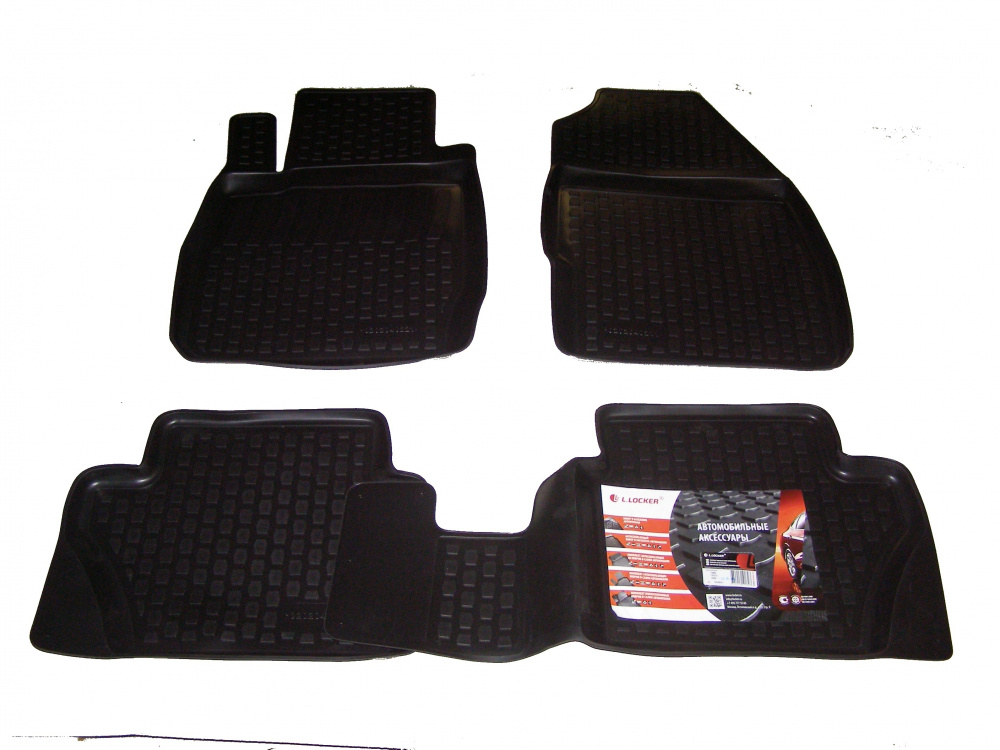 Ford Fiesta (2008-) Ковры салона полиуретановые