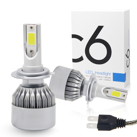 Светодиодные лампы H3 головного света Led Headlight C6