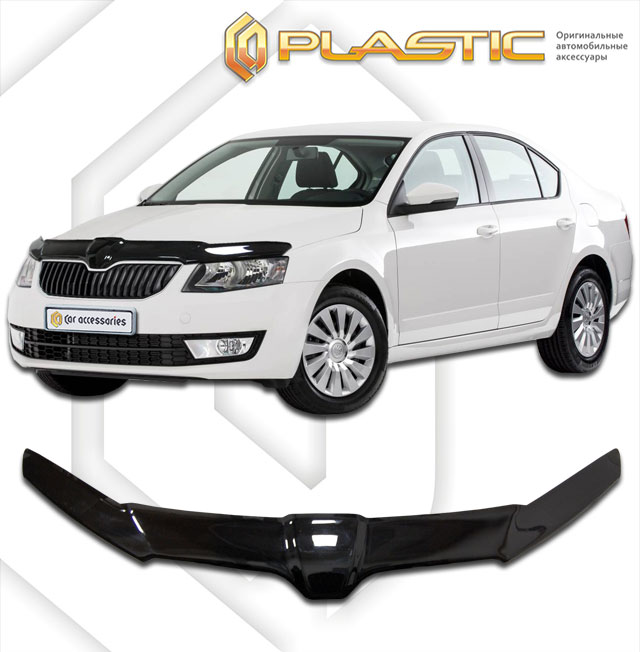 Skoda Octavia  (2017-) ГВ Дефлектор капота VIP TUNING