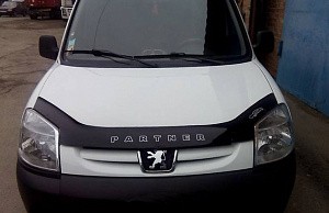 Peugeot Partner (2002-) Дефлектор капота VIP TUNING