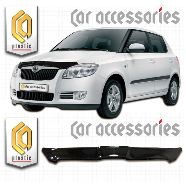 Skoda Fabia универсал (2010-) Дефлектор капота