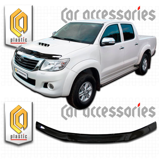 Toyota Hilux (2012-) Дефлектор капота 