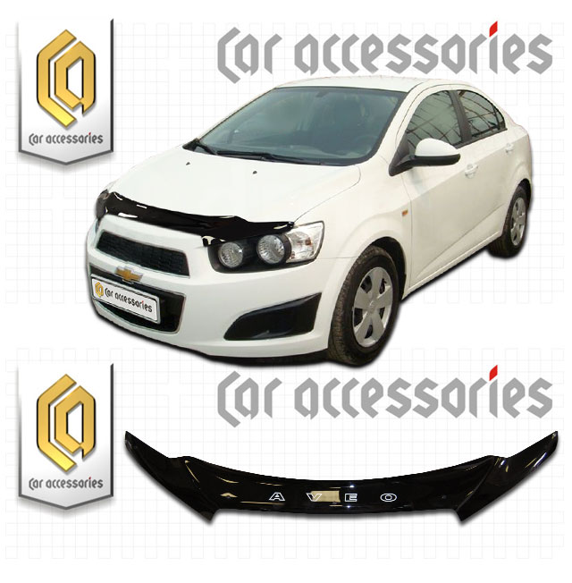 Спойлер капота CHEVROLET AVEO (2011-) седан Carl Steelman