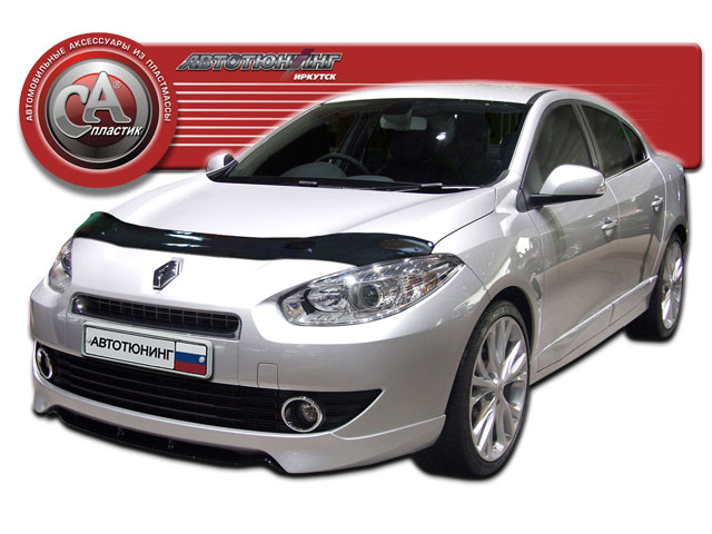 Спойлер капота RENAULT FLUENCE 2009г-Carl Steelman