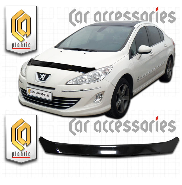 Peugeot 408 (2012-) Дефлектор капота 
