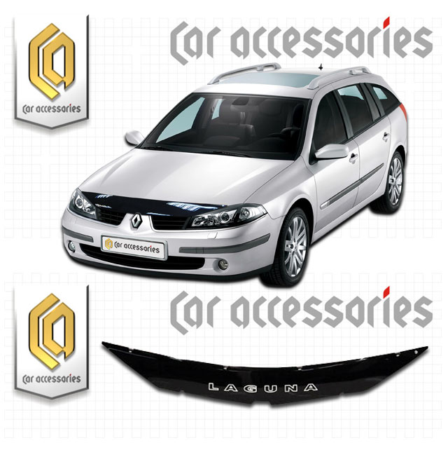 Renault Laguna (2006-2012) Дефлектор капота 