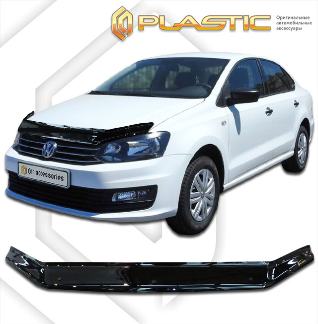 Спойлер капота VOLKSWAGEN POLO 2015-2020-г Carl Steelman