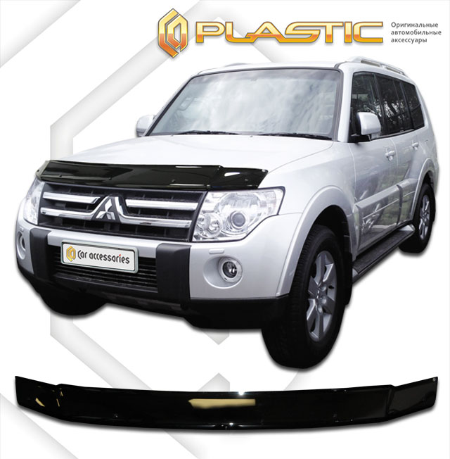 Спойлер капота MITSUBISHI PAJERO  2007г- Carl Steelman