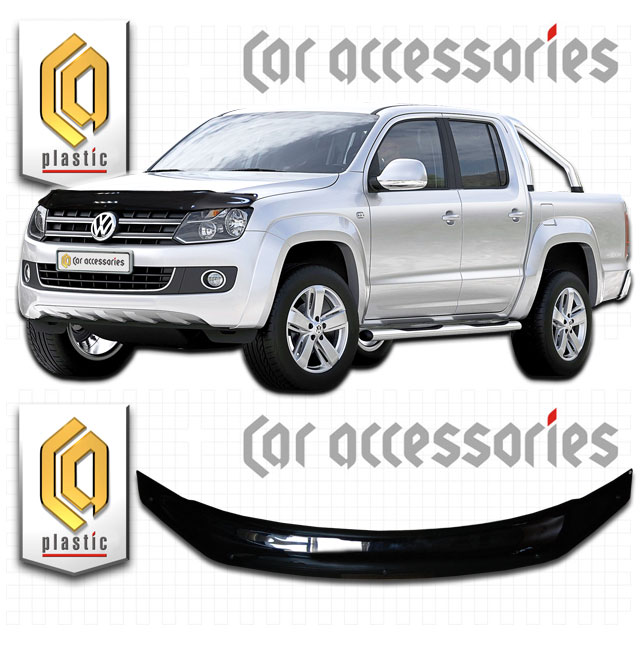 Volkswagen Amarok (2010-) Дефлектор капота 