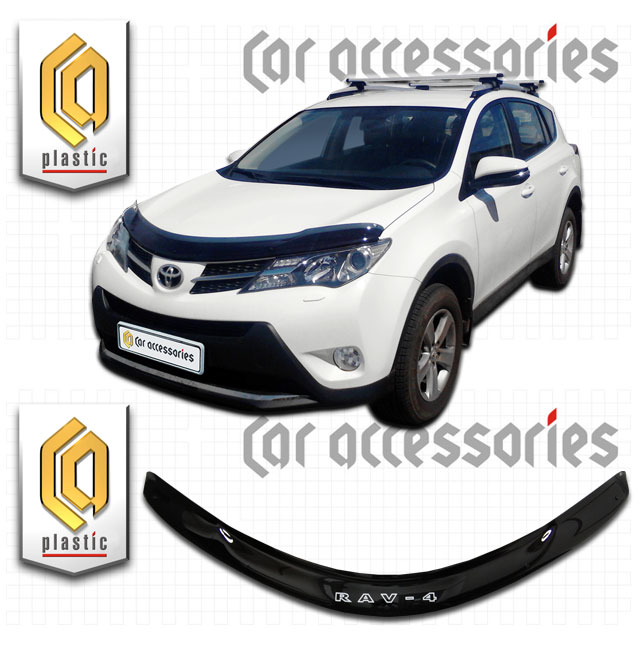 Toyota Land Cruiser 300 (2021-) Дефлектор капота SIM