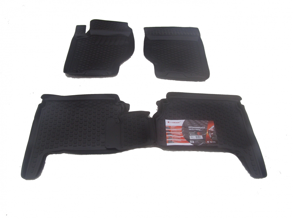 Kia Sorento (2005-2009) Ковры салона полиуретановые 