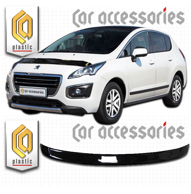 Peugeot 3008 (2012-) Дефлектор капота 