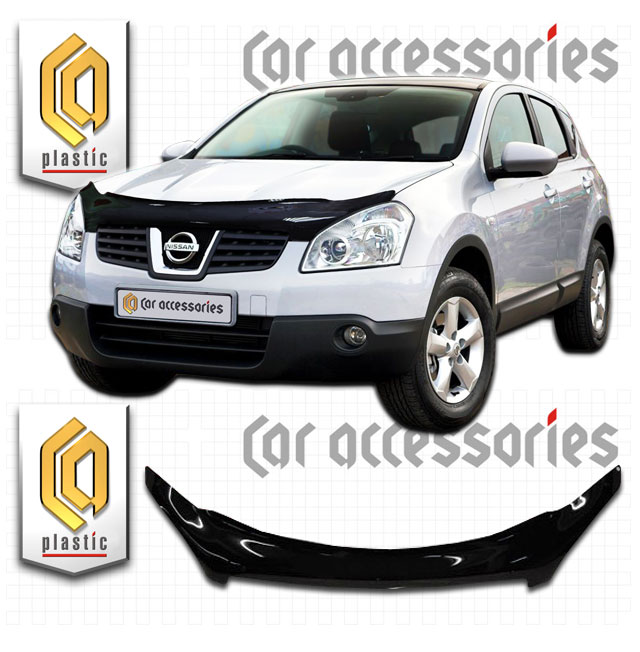 Спойлер капота NISSAN QASHQAI  2010-2014г  Carl Steelman