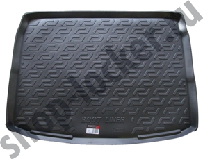Nissan Qashqai (2014-2019-) Ковер багажника полиуретановый RIVAL