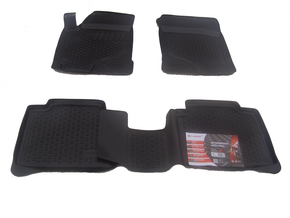 Kia Cerato (2005-2009) Ковры салона полиуретановые L.Locker