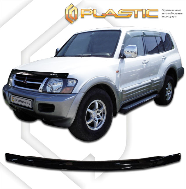 Спойлер капота MITSUBISHI PAJERO  2000-2007г Carl Steelman