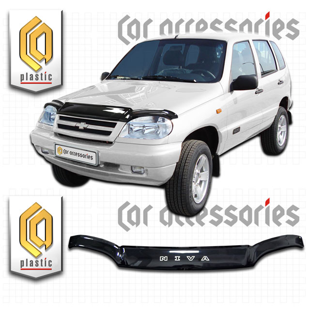 Chevrolet Niva Дефлектор капота 